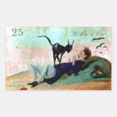 ステッカーをテストする 長方形シール (正面)