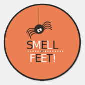 ステッカーをトリックまたは治療する ラウンドシール (正面)