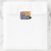 ステッカーをドロップするまで買い物 スクエアシール (バッグ)