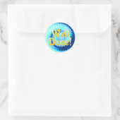 ステッカーを上手に作る ラウンドシール (バッグ)