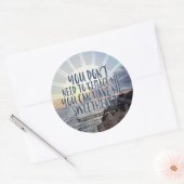 ステッカーを下さい ラウンドシール (封筒)