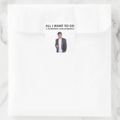 ステッカーを使用する スクエアシール (バッグ)