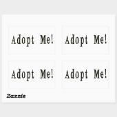 ステッカーを採用 長方形シール (シート)