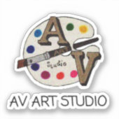 ステッカーアートにおもしろいの面を作れ! シール (正面)