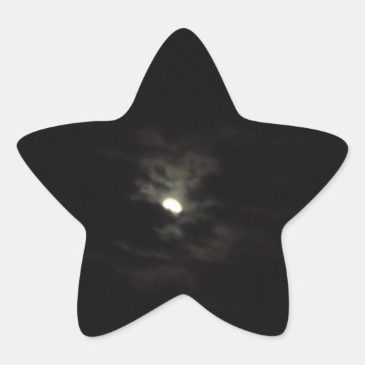 ステッカーアート及びデザインスタイル 星シール (正面)