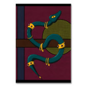 ステッカーカレスネーク テーブルナンバー (正面)