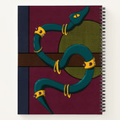 ステッカーカレスネーク ノートブック (裏面)