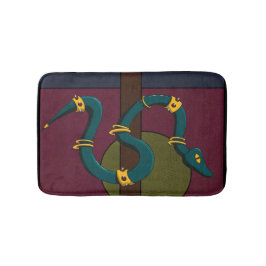 ステッカーカレスネーク バスマット