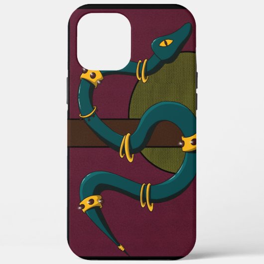 ステッカーカレスネーク Case-Mate iPhoneケース (裏面)