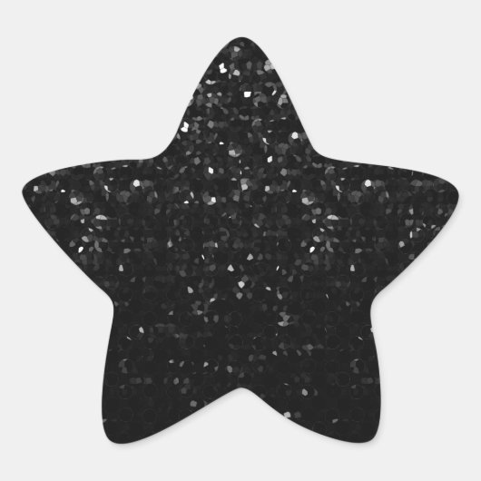 ステッカークリスタルきらきら光るストラス 星シール (正面)