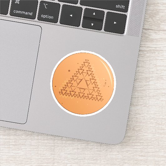 ステッカーゲームダルゴナマルチプルトライアングル シール (詳細)