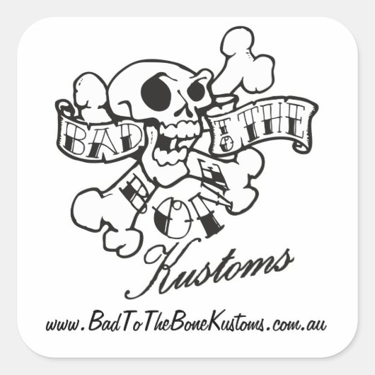 ステッカーシート スクエアシール (正面)