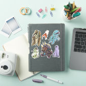 ステッカーシート - モンスター・ティーパーティー シール (iPadカバー)