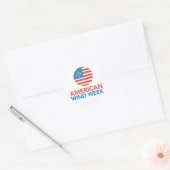 ステッカーシート – American Wind Week ラウンドシール (封筒)