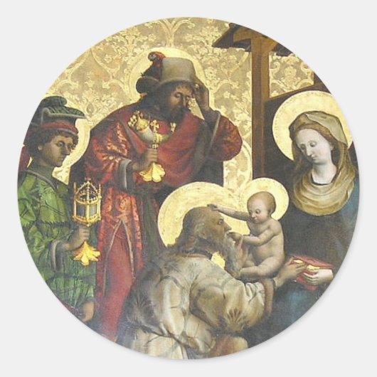 ステッカーシート： The Art of 与え of ラウンドシール (正面)