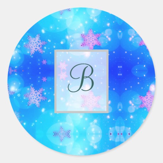 ステッカーズモダンラエレガントグリー ラウンドシール (正面)