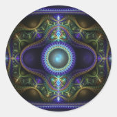 「ステッカータイトル」で意味を明確にできるか ラウンドシール (正面)