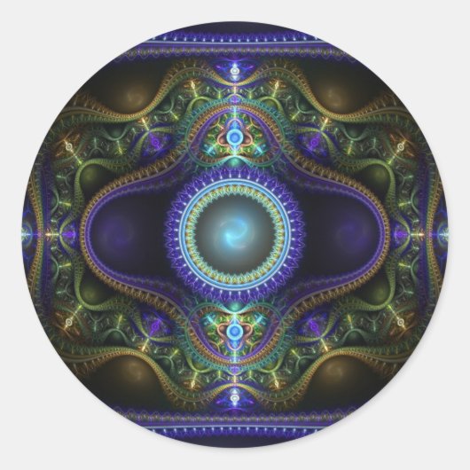 「ステッカータイトル」で意味を明確にできるか ラウンドシール (正面)