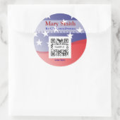 ステッカーテンプレートキャンペーン ラウンドシール (バッグ)