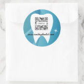 ステッカーテンプレートデンタルケア – テスト ラウンドシール (バッグ)