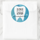 ステッカーテンプレートデンタルケア ラウンドシール (バッグ)