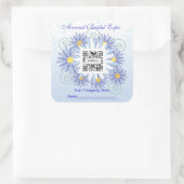 ステッカーテンプレートブライダルエキスポ スクエアシール (バッグ)