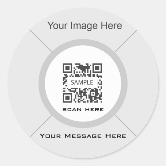 ステッカーテンプレート汎用2 ラウンドシール (正面)