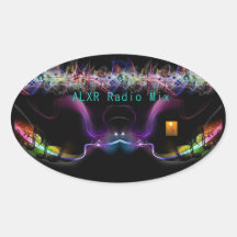 ステッカーデカールラジオロゴ