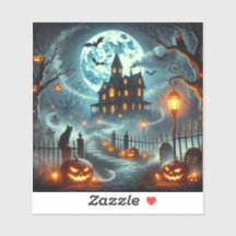 ステッカーハロウィーンの日