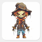 ステッカーハローウィンパーティ2023 スクエアシール (正面)