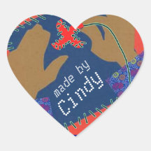 ステッカーハンズニードルポイントキルティング個人名