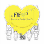 ステッカービニール – FIFOファミリー シール (正面)