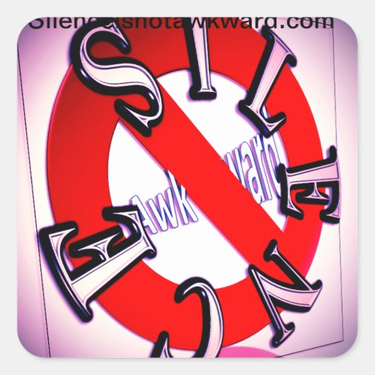 ステッカープライド スクエアシール (正面)