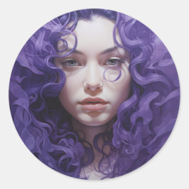 ステッカーベレザモラダオンデュランテ ラウンドシール