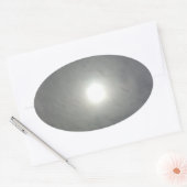 ステッカーラベル 楕円形シール (封筒)