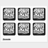 ステッカー内の無料ギフト スクエアシール (シート)