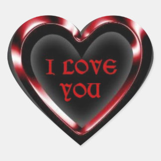 ステッカー大好き ハートシール