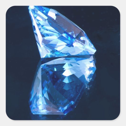 ステッカー宝石広場 スクエアシール (正面)