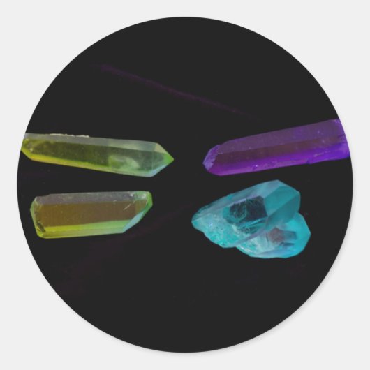 ステッカー宝石 ラウンドシール (正面)