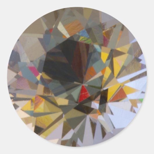 ステッカー宝石 ラウンドシール (正面)