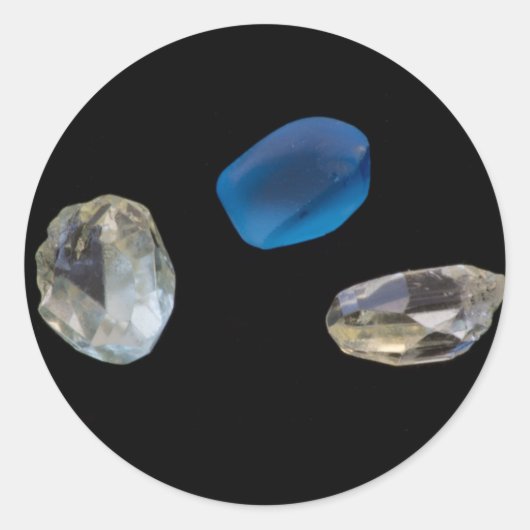 ステッカー宝石 ラウンドシール (正面)