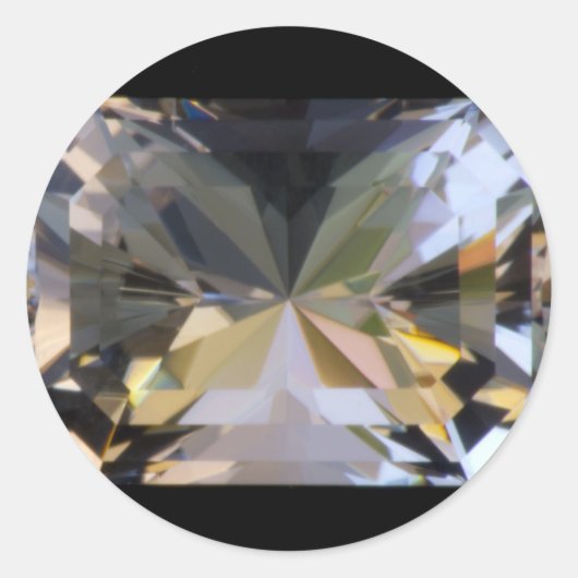 ステッカー宝石 ラウンドシール (正面)