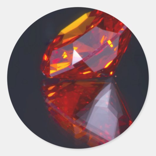ステッカー宝石 ラウンドシール (正面)