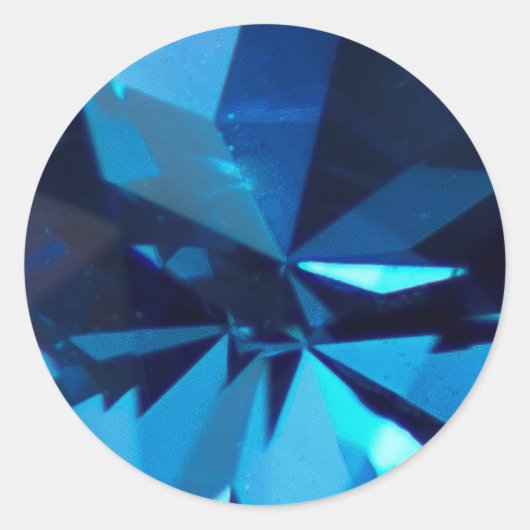 ステッカー宝石 ラウンドシール (正面)