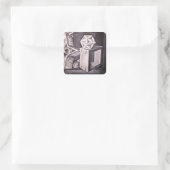 ステッカー詳細静止時 スクエアシール (バッグ)