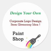 ステッカー (正面)