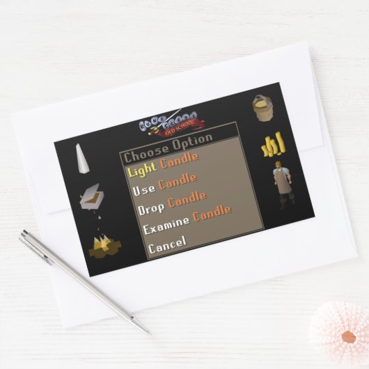 ステッカー (封筒)