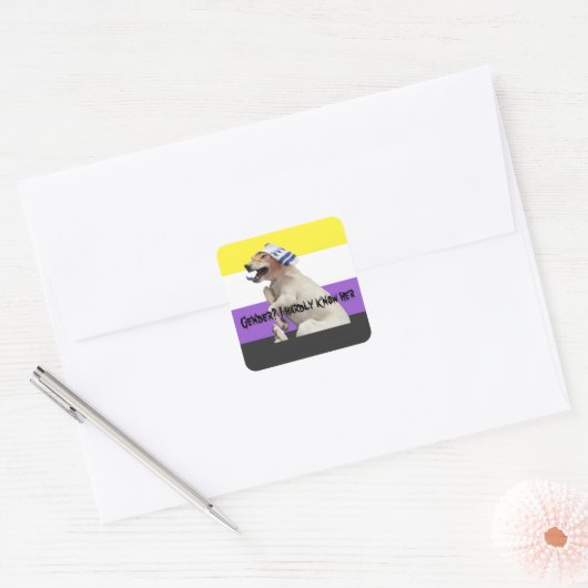 ステッカー (封筒)