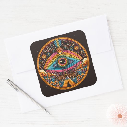 ステッカー (封筒)