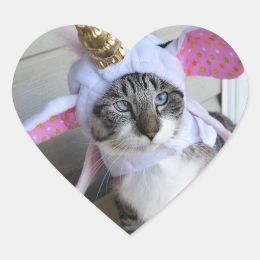 ステッカー1 ハートシール (正面)